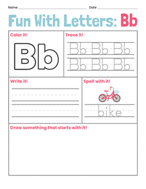 Fun With Letters: Bb