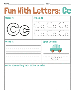 Fun With Letters: Cc