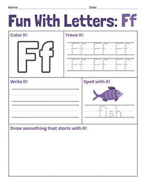 Fun With Letters: Ff