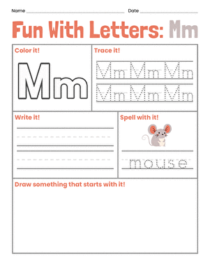 Fun With Letters: Mm