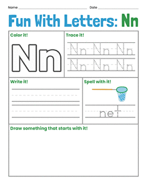 Fun With Letters: Nn
