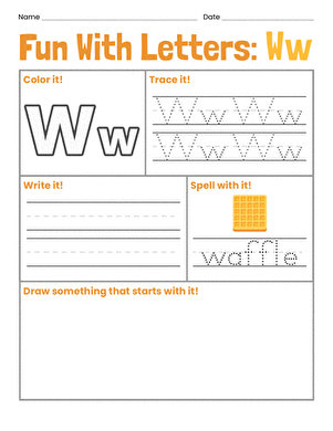 Fun With Letters: Ww
