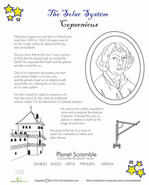 Copernicus for Kids