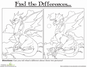Fantasy Find the Differences