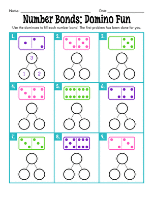 Number Bonds: Domino Fun