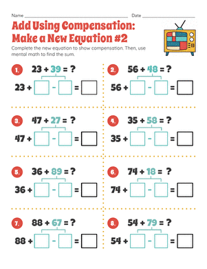 Add Using Compensation: Make a New Equation #2