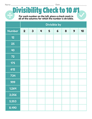 Divisibility Check to 10 #1