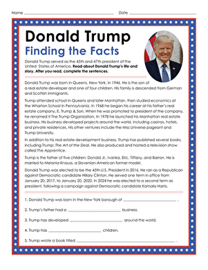 Donald Trump: Finding the Facts