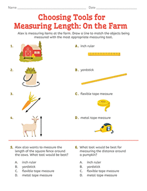 Choosing Tools for Measuring Length: On the Farm