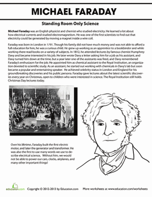 Faraday S Experiment Science Project Education Com