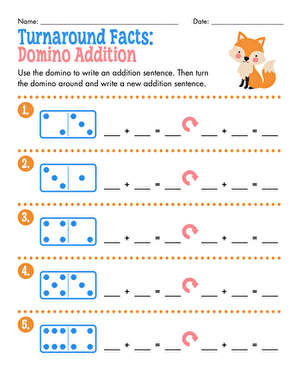 Turnaround Facts: Domino Addition