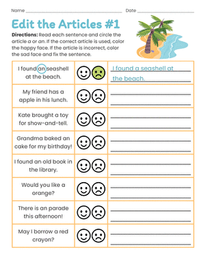 Edit the Articles #1
