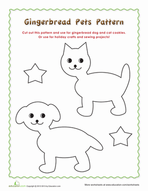 Gingerbread Animals Patterns