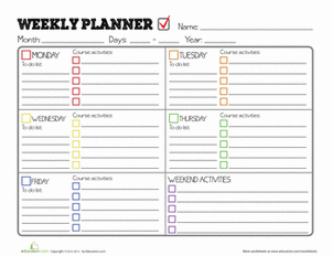 Homework Planner