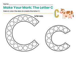 Make Your Mark: The Letter C