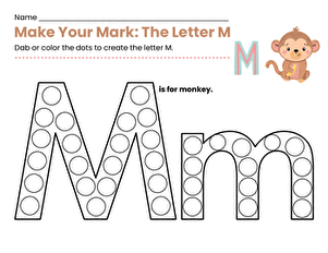 Make Your Mark: The Letter M