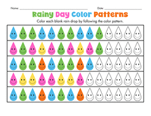 Rainy Day Color Patterns