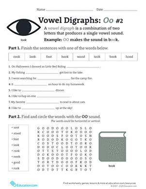 Vowel Digraphs: OO #2