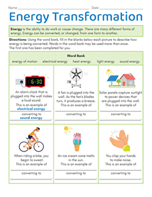 Energy Transformation