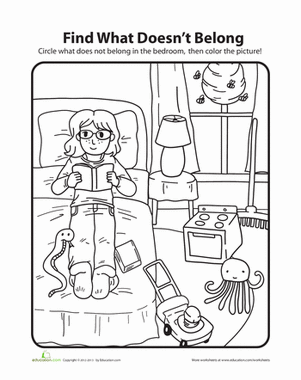 What Doesn't Belong: Bedroom