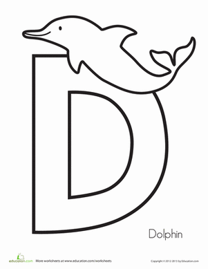 D is for Dolphin