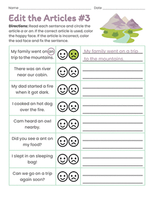 Edit the Articles #3