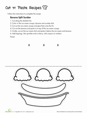 Paper Banana Split
