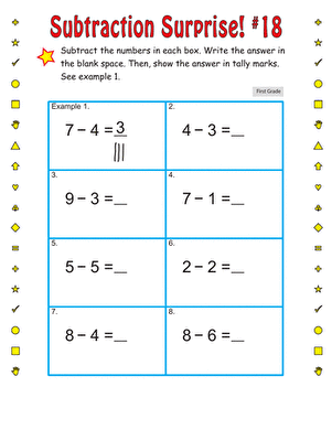 Subtraction Surprise #18