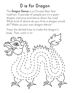 D is for Dragon