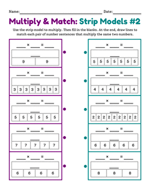 Multiply & Match: Strip Models #2