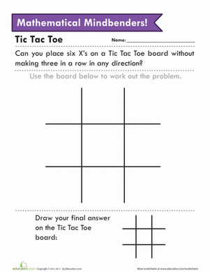 Tic Tac Toe Puzzle