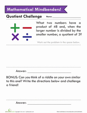 Number Riddle