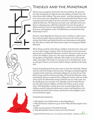 Theseus and the Minotaur