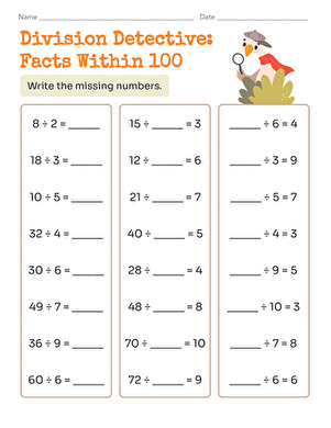 Division Detective: Facts Within 100