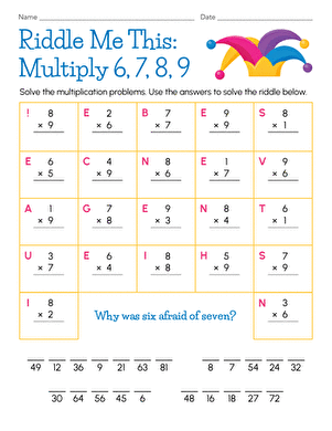 Riddle Me This: Multiply 6, 7, 8, 9
