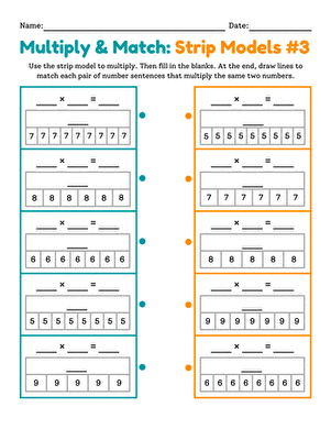 Multiply & Match: Strip Models #3