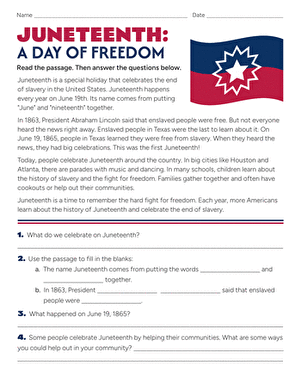 Juneteenth: A Day of Freedom