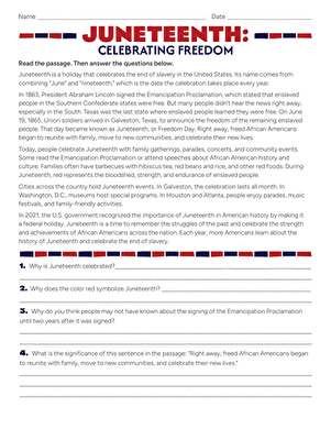 Juneteenth: Celebrating Freedom