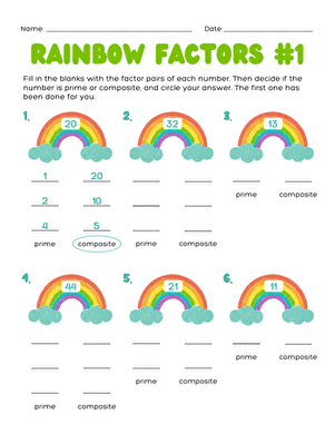 Rainbow Factors #1