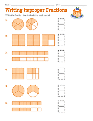 Writing Improper Fractions