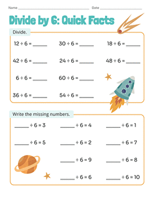 Divide by 6: Quick Facts