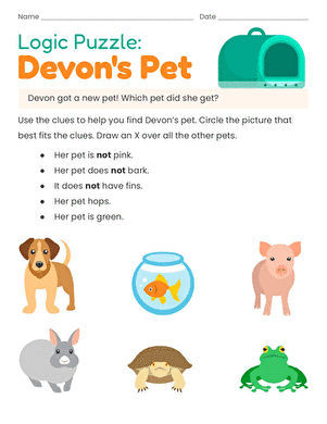 Logic Puzzle: Devon's Pet