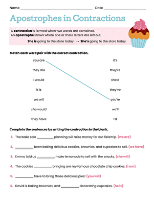Apostrophes in Contractions