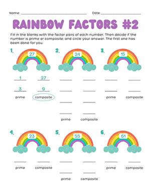 Rainbow Factors #2