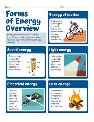 Forms of Energy Overview