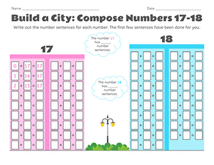 Build a City: Compose Numbers 17–18