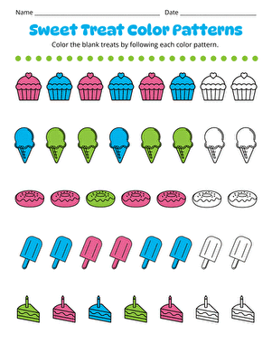 Sweet Treat Color Patterns