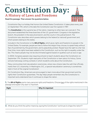Constitution Day: A History of Laws and Freedoms