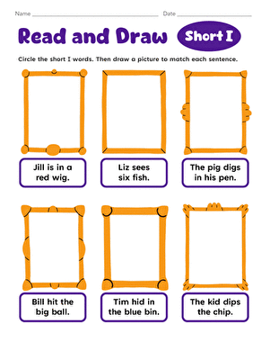 Read and Draw: Short I