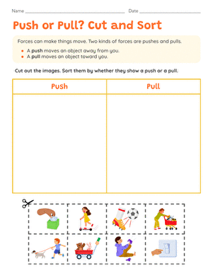 Push or Pull? Cut and Sort